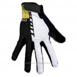 2020 Scott Full Finger Gloves Black White (2)